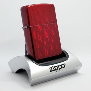 Collectible Zippo Lighter Candy Apple Red Iced Flame - Choice Collection, New in Box