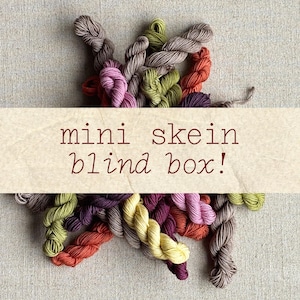 Mystical Mini Sock - Yarn Blind Box - Set of 3 Mystery 10g Sock Skeins!