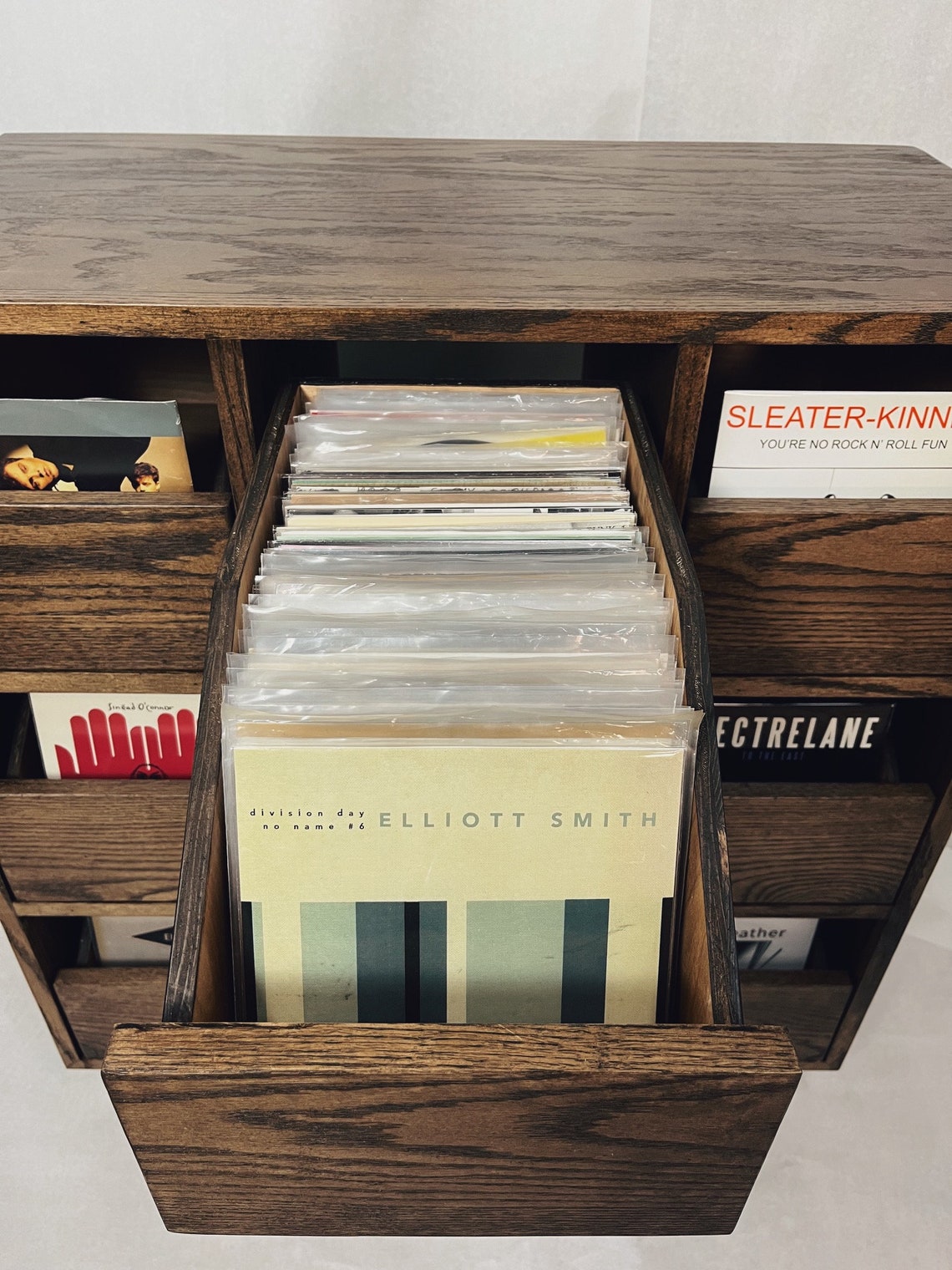 Tiny 45s / 7 Record Storage 9drawer Etsy