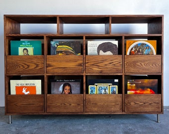 Record Storage Cabinet, 8-drawer, with Receiver Bays