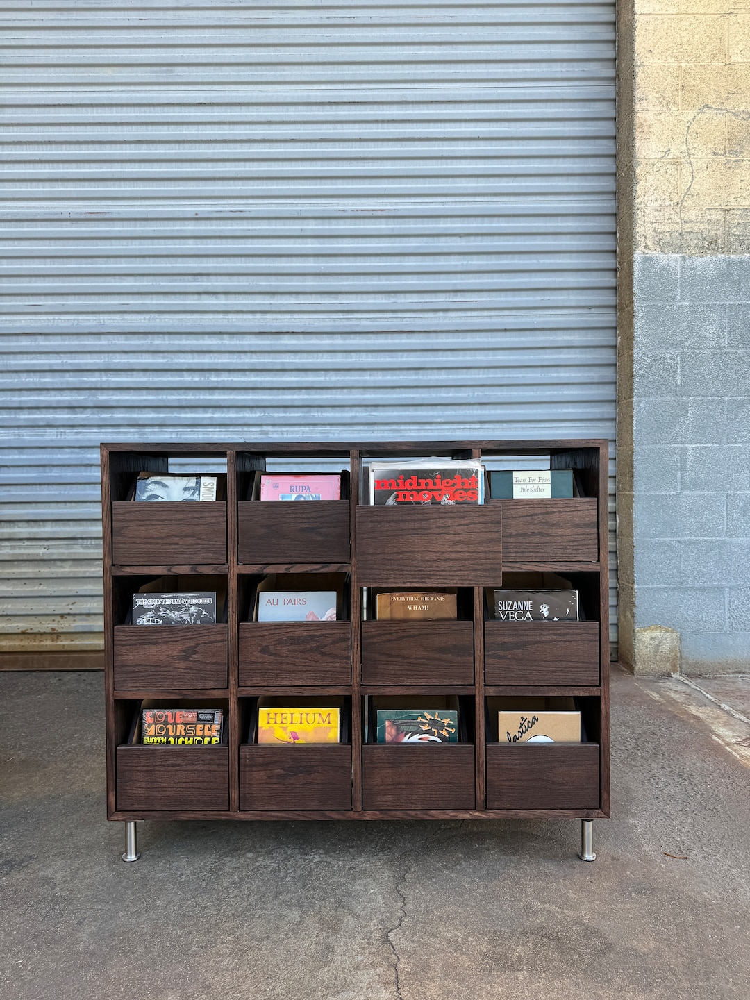Tiny 45s / 7 Record Storage 12drawer Etsy