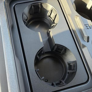 Ford Super Duty F450/F350/F250 Cup Holder / insert for center console ( 2023 -     ) (P708)