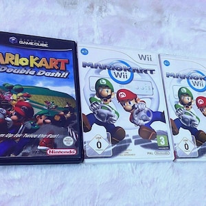 任天堂Wii＆ゲームキューブゲームEUR版マリオカート、マリオカートダブルダッシュ、ユニバーサルスタジオ