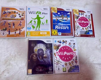 Nintendo Wii Games Bundle, Wii Party, Sports, Resort, Island