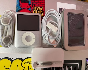 4GB 3rd Gen Apple Ipod Nano Silver - Etsy