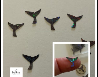 Whale Tail Foilfetti/ Glitter Confetti 50+ pieces