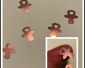 Pink Nuckel Foilfetti / Glitter Confetti 50+ Stück