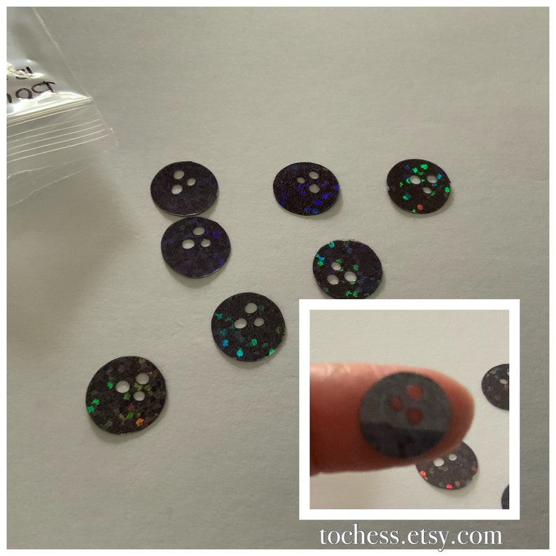 Foil Bowling Ball Foilfetti Glitter Confetti 50 pieces