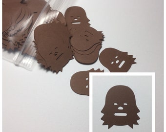 Chewbacca Cardstock Confetti 100+ pieces