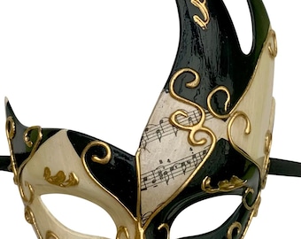 Handmade masquerade ball mask Colombina face mask carnival party women