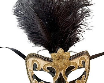 Handmade masquerade ball mask face mask carnival party women