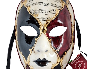 Handmade masquerade ball mask Volto face mask carnival ladies party