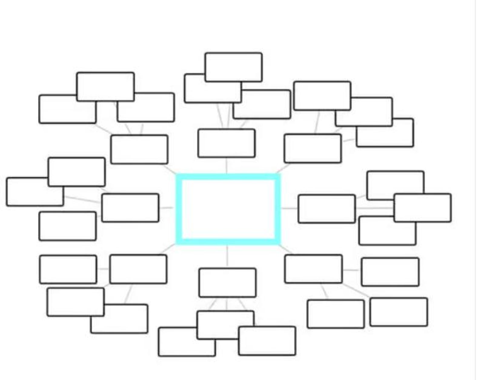 Mind Map Templates for Students: 35 Printable Study & Brainstorming ...