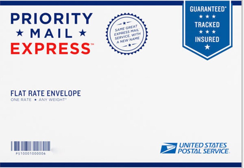 USPS Express Upgradd Overnight 2 Day Ship Etsy