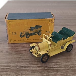 Vintage Matchbox 1904 Spyker Tourer - Lesney Diecast Car, Original Box