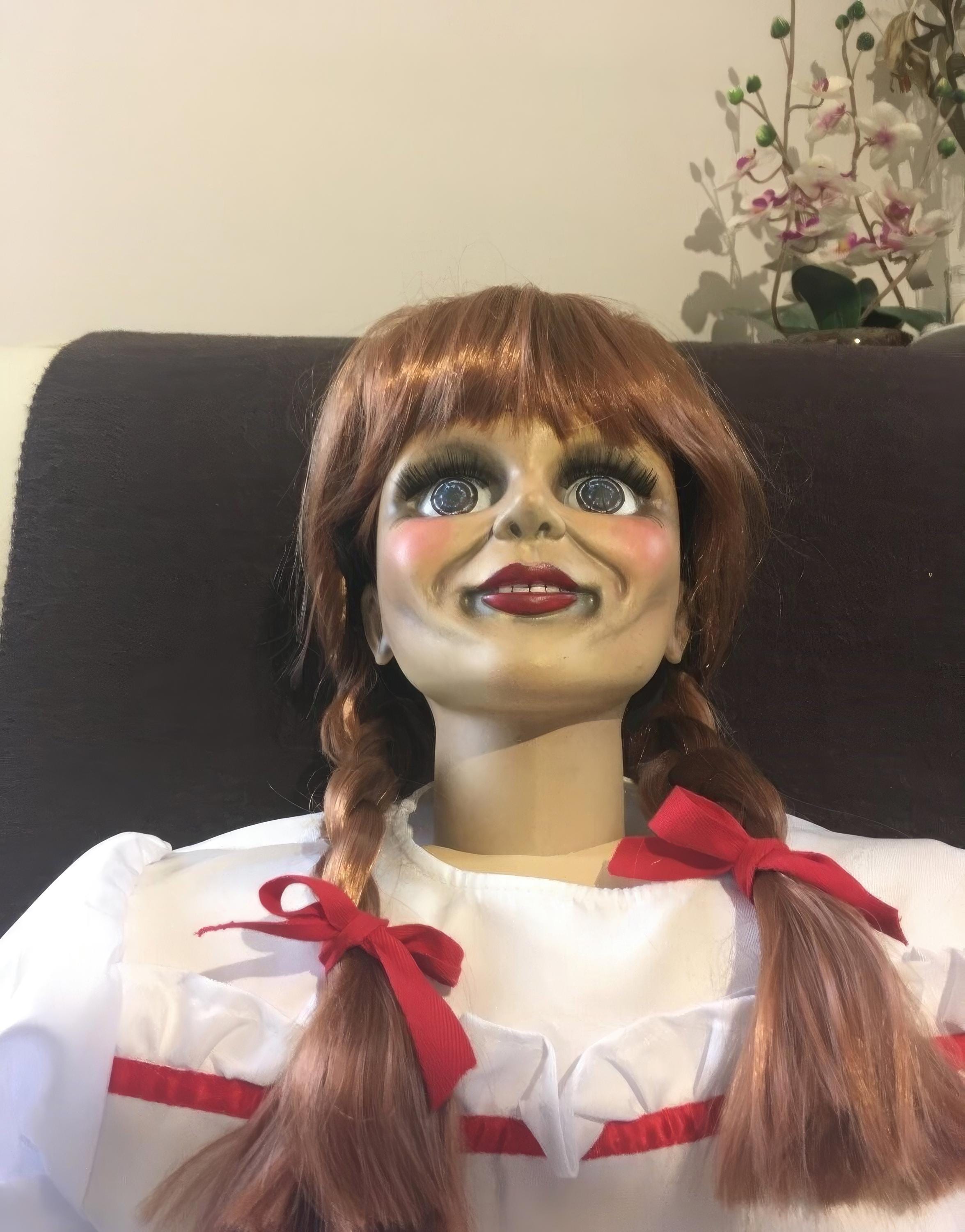 アナベル 1/1スケールレプリカドール Amazon.co.jp: Trick Or Treat Studios The Conjuring Annabelle 1:1