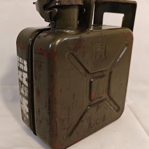 Vintage Army Gas Can - Etsy