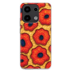 Stained Glass orange floral Matisse soft Phone Case for Xiaomi Redmi Note 13 12 11 10 PRO Plus 9S Mi 8 9 SE Mi 10 Lite Xiaomi 11T Pro 12X