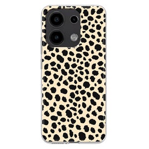 Cheetah pattern black Dots soft Case for Xiaomi Redmi Note 13 12 11 10 PRO Plus 9S Mi 8 9 SE Mi 10 Lite Xiaomi 11T Pro 12X abstract cover