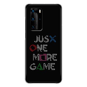 Just One More Game black soft Phone Case Huawei P40 Lite Pro P50 P30 P20 P10 P9 P8 Huawei P Smart 2021 2020 2019 Plus Mate 30 Lite 20 10