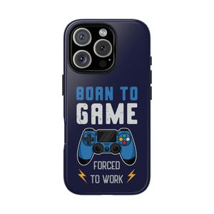 Funny Gaming dark Tough Phone Case for iPhone 16 Pro Max 15 iPhone 14 Plus 13 Mini 12 11 10 iPhone XS Max XR X games shockproof cover