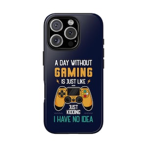 Funny Gaming Tough Phone Case for iPhone 16 Pro Max 15 iPhone 14 Plus 13 Mini 12 11 10 iPhone XS Max XR X games shockproof cover
