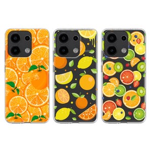 Oranges fruit Silicone Case for Xiaomi Redmi Note 13 12 11 10 PRO Plus 9S Xiaomi Mi 8 9 SE Mi 10 Lite Xiaomi 11T Pro 12X