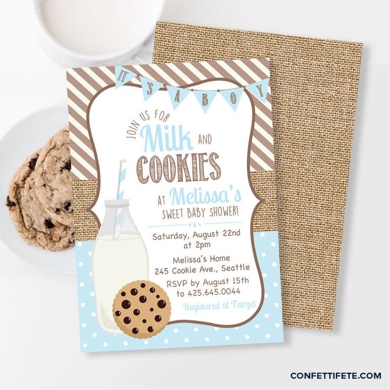 Cookies And Milk Baby Shower Invitation Chocolate Chip Cookie Invitation Milk And Cookies Shower Burlap Invitation Cookies And Milk Baby Shower Invitation Chocolate Chip Cookie Invitation Milk And Cookies Shower Burlap Invitation