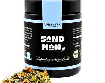 Sandman – Organic Hemp Tea Blend with Orange & Lavender | Calming Tea | Relaxation Tea | 50g Premium Blend