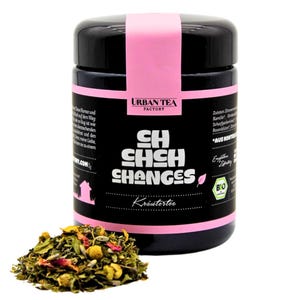 ChChChChanges – Ekologisk örtteblandning med citrongräs och ingefära | Avkopplande te för ditt välbefinnande | 30 g premium örtte