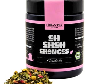 ChChChChanges – Organic herbal tea blend with lemongrass & ginger | Relaxing tea for your well-being | 30g premium herbal tea