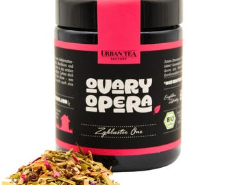 Ovary Opera – Organic Cycle Tea One | Herbal blend for the first half of the cycle | 30g premium blend | Calming & balancing