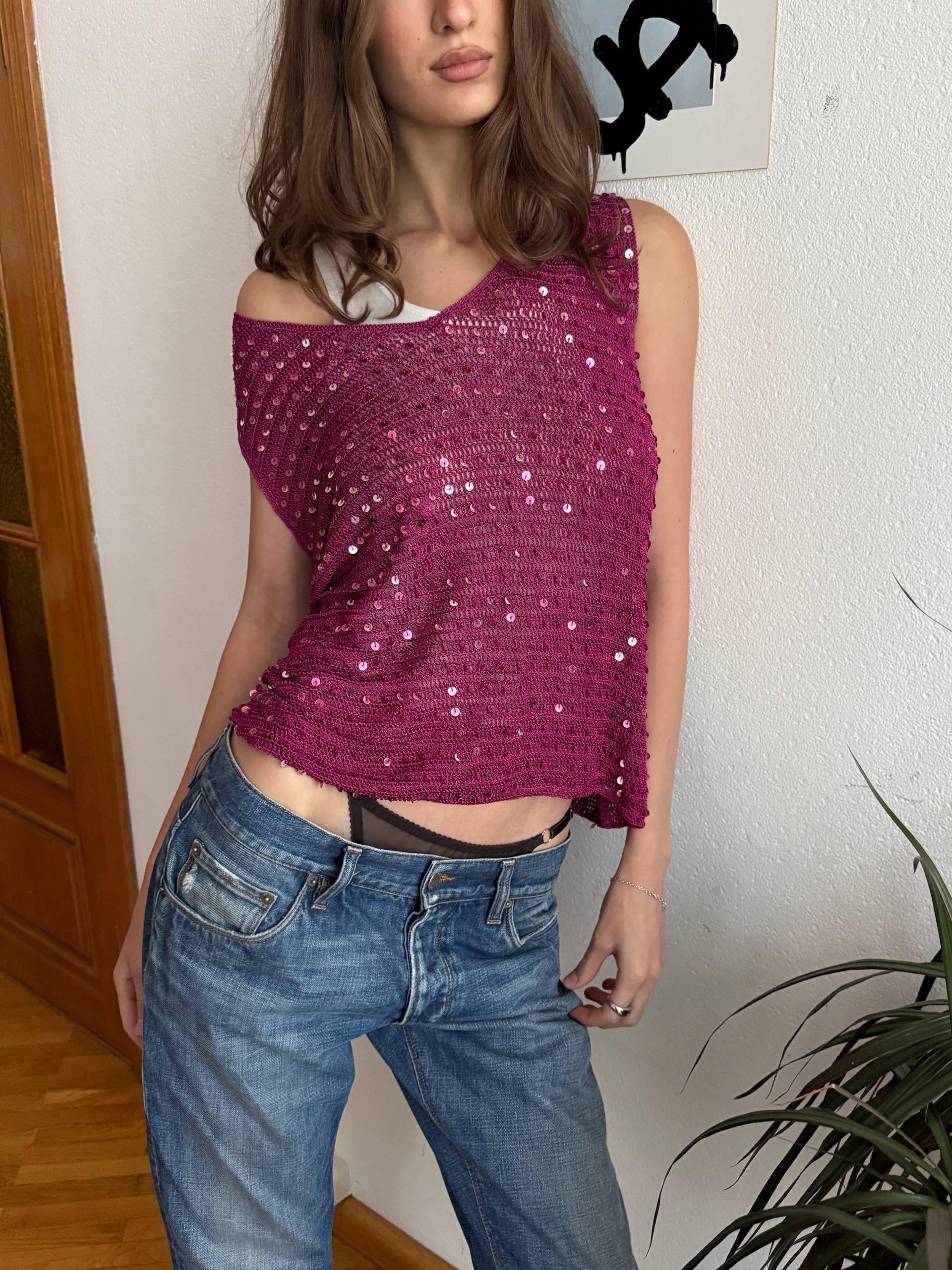 Robe de fête à sequins fille or