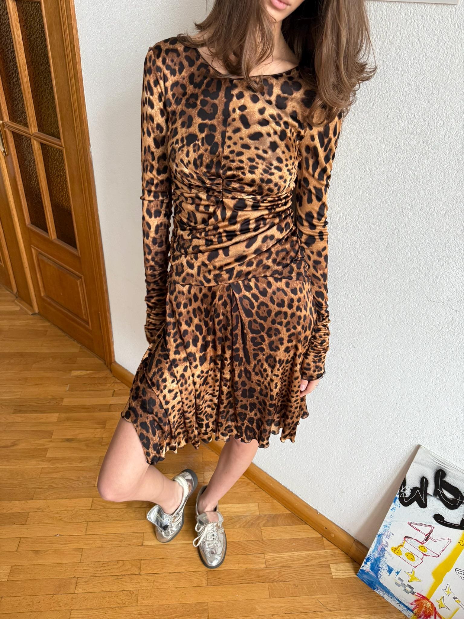 Dolce and Gabbana Leopard Dress - Etsy Dolce and Gabbana Leopard Dress - Etsy
