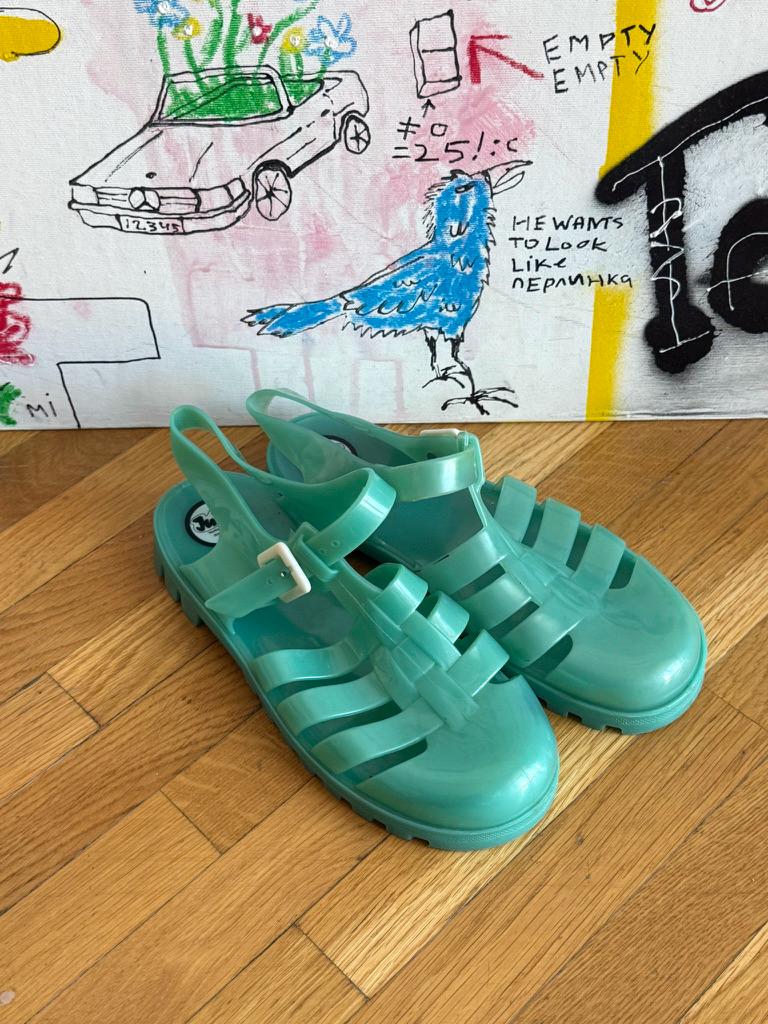 Mens jelly sandals Italia