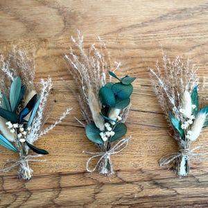 Mini bouquet with dried flowers “Boho” bouquet