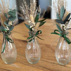 Mini bouquet with dried flowers “Boho” bouquet