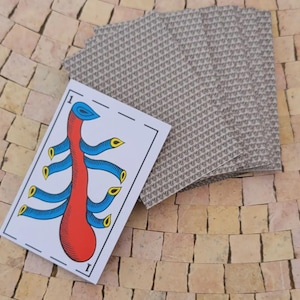Moroccan Playing Cards |Moroccan Carta/Karta/Ronda Cards |Moroccan Fortune Telling Cards |Ronda Cards