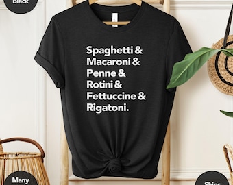 The Pastas | Pasta Lover Shirt, Pasta Shirt, Pasta Bowl, Healthy Pasta, Spaghetti Shirt, Pasta Party Shirt, Food Shirt, Favorite Pastas