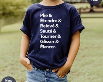 Camiseta de bailarina, camiseta de bailarina, regalo de bailarina, regalo de ballet, camiseta de baile, regalo de bailarina, camiseta de bailarina, regalo para bailarín