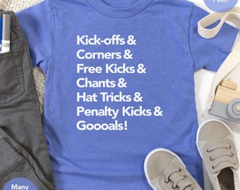 The Soccer Game Toddler | Soccer Game Day, Soccer Shirt, Gift for Soccer Fan, Gift for Soccer Player, Soccer Kid, Football, Soccer Toddler