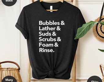 The Hand Washer | Hygiene Shirt, Nurse Gift, Hand Washing Shirt, Germ Free Shirt, Clean Hands, Soap and Water, Disease Prevention, Healthy