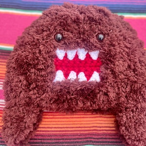 Domo inspired crochet hat