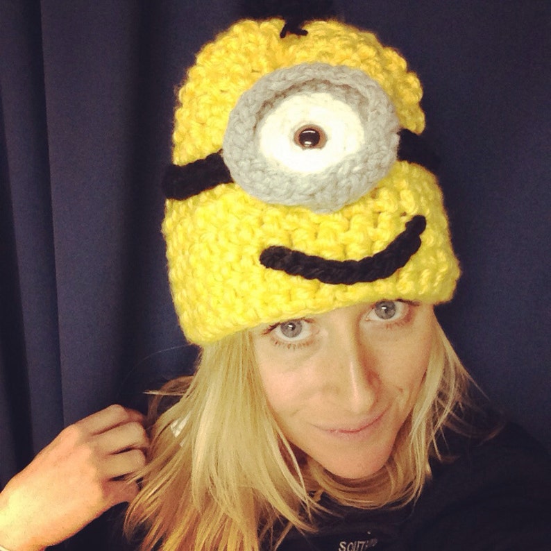 Crochet Minion Hat