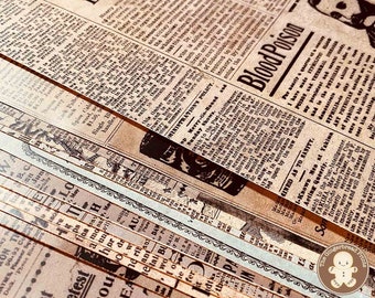 Newspaper Collage Etsy Newspaper Collage Etsy