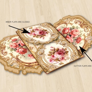 Lese Journal Folio Printable Kit für Junk Journal Scrapbooking Bullet Journal TheGingerbreadPrints