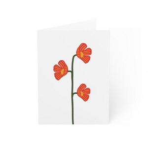 Greeting Cards, Floral Design Cards, Blank Cards, Stationery Set, Colorful Cards, Note Cards, Birthday Cards, Thank You Cards