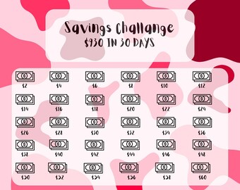 Maandbesparingsuitdaging