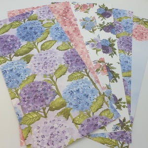 Designerpapier Hortensienpark