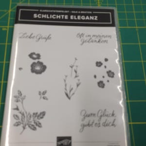 Stempelset Schlichte Eleganz